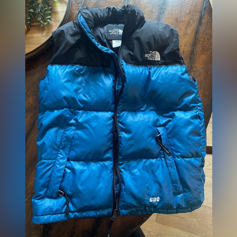 The North Face 1996 Retro Nuptse Puffer Vest Banff Blue